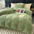 Cosy Club Sheet Set Cotton Sheets - Green Beige